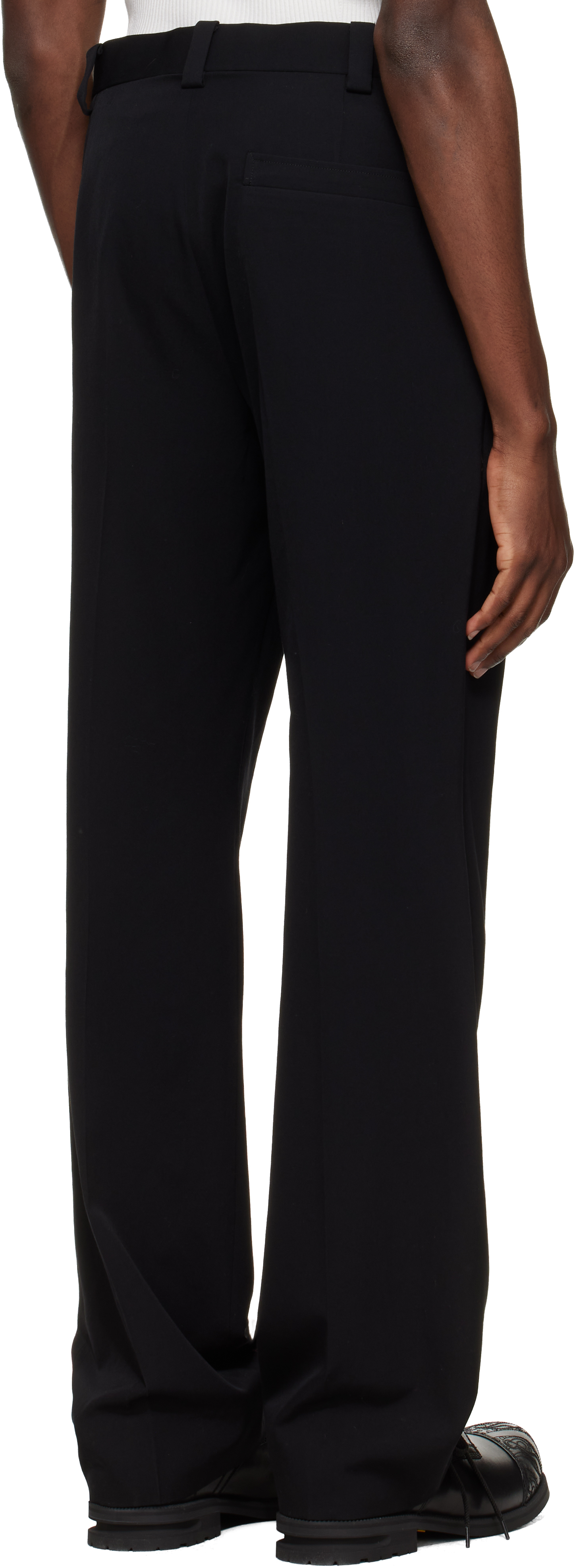Black Csomor Trousers