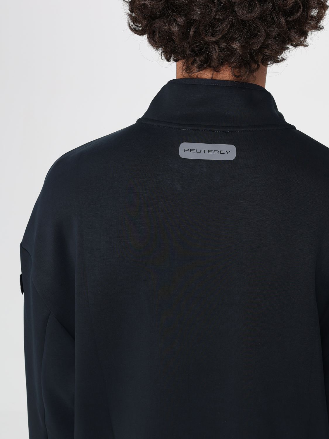 Coat Men color Blue