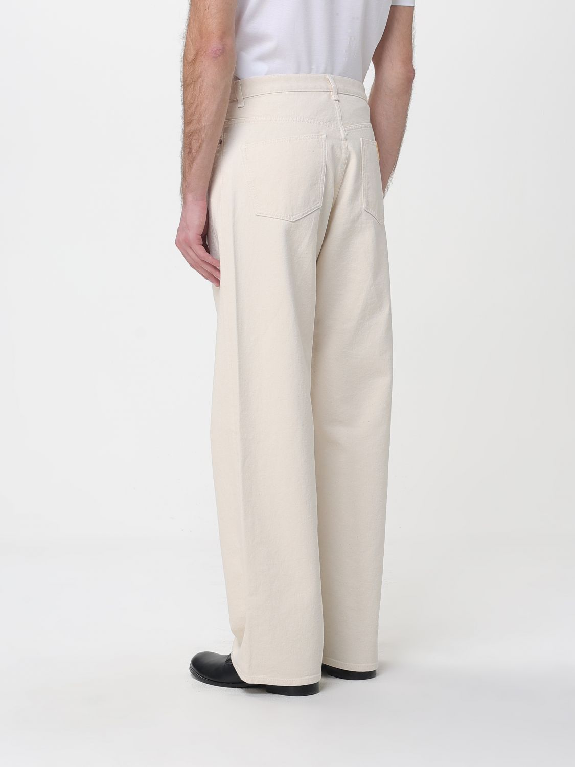 Jeans Men color Ivory