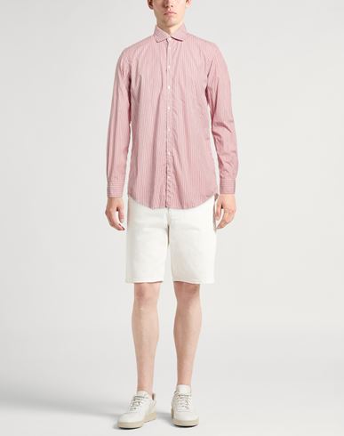 Man Shirt Pink Size L Cotton