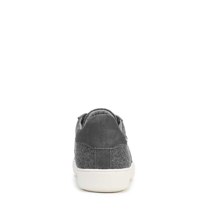 Medina Lace Up Sneaker Shoes, Hazy Grey Fabric/suede Leather