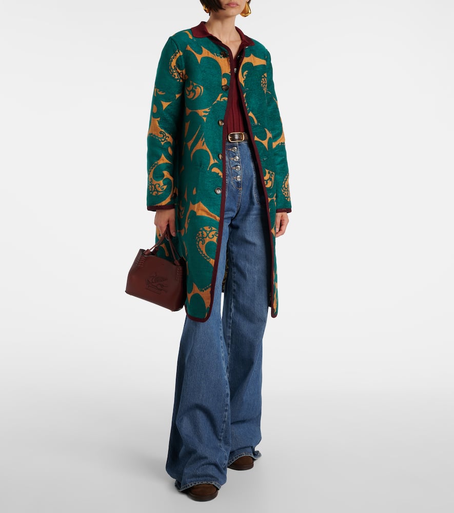 Jacquard coat