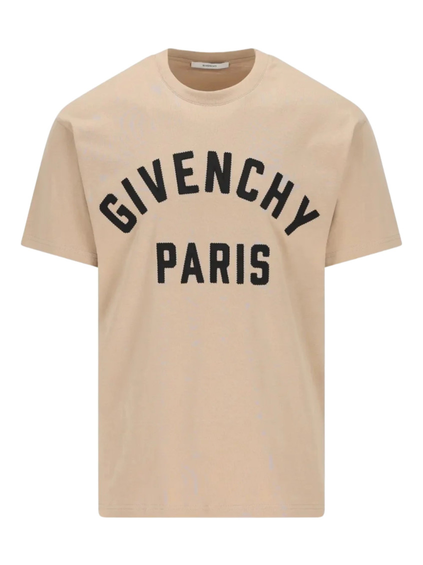 Paris Embroidery Cotton T-Shirt