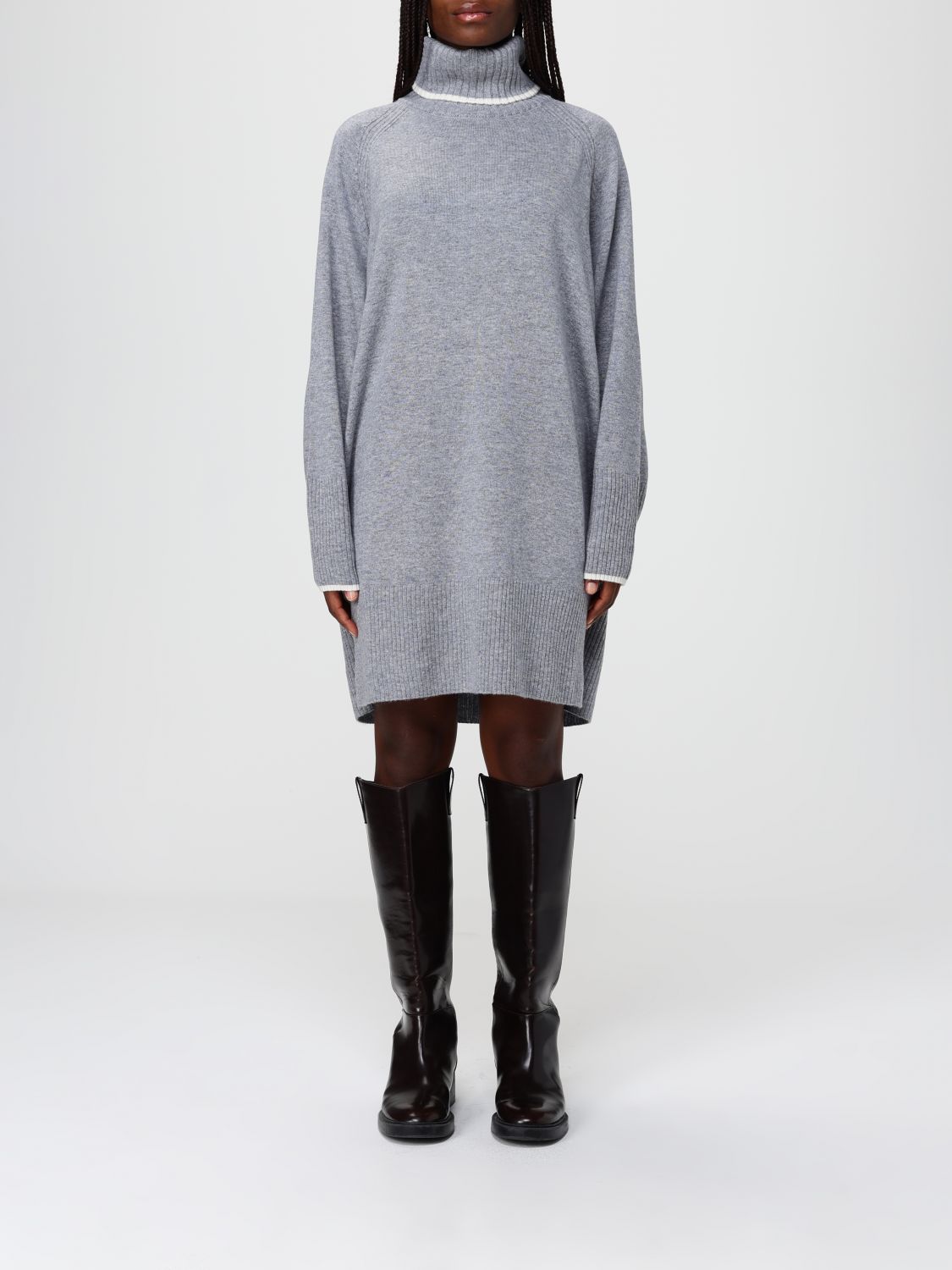 Dress Woman color Grey