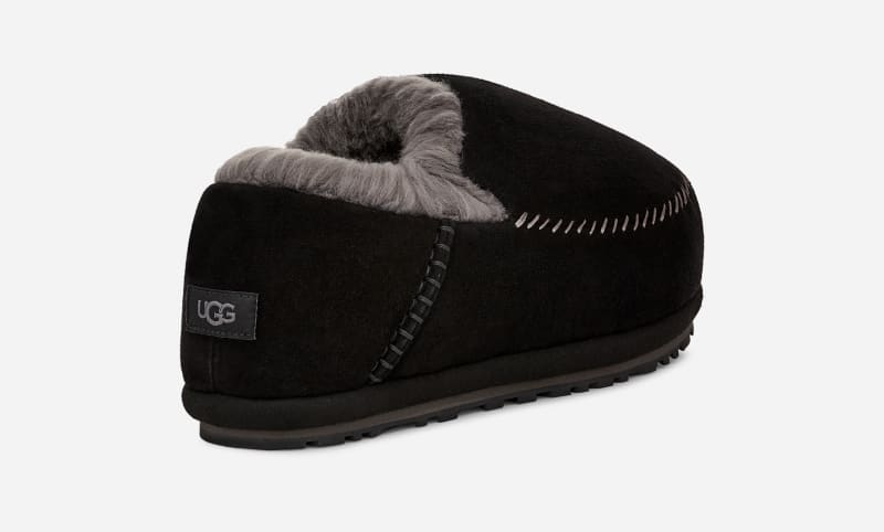 ® Men's Anders Suede Slippers in Black