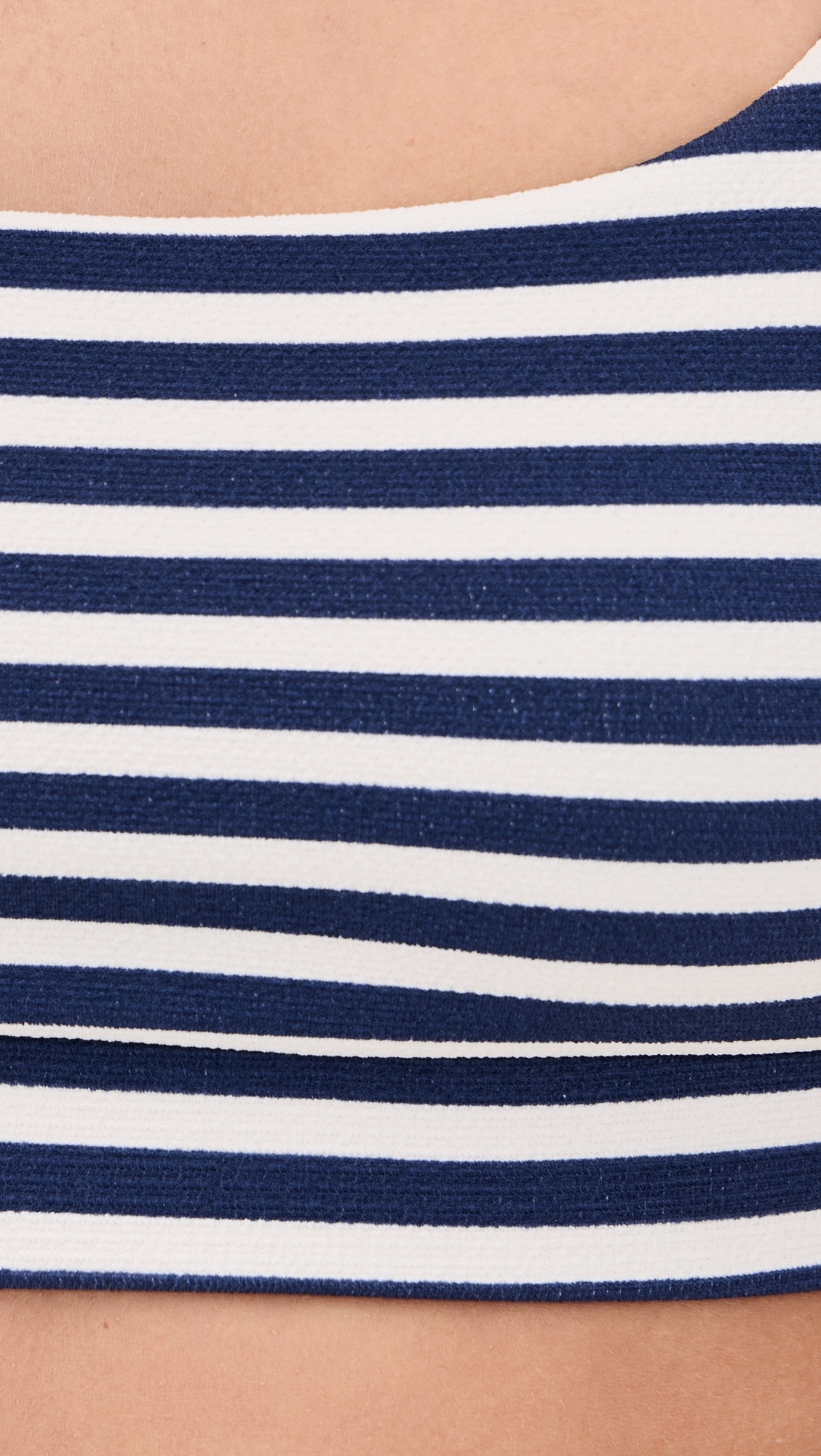 The Jolie Bra Navy Stripe