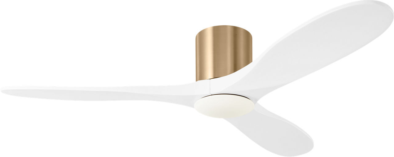 Burnished Brass 52" Ceiling Fan from the Maverick Collection