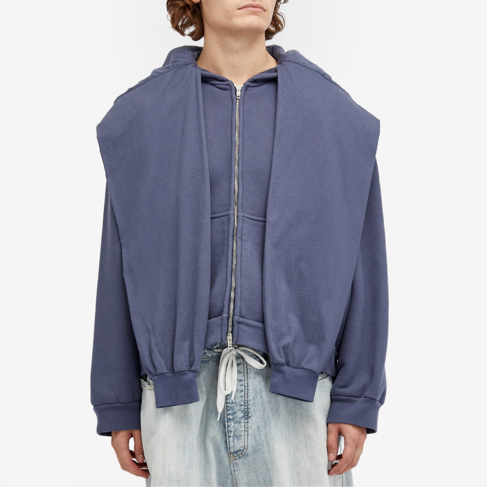 Men's Incognito Hoodie in Washed Blue