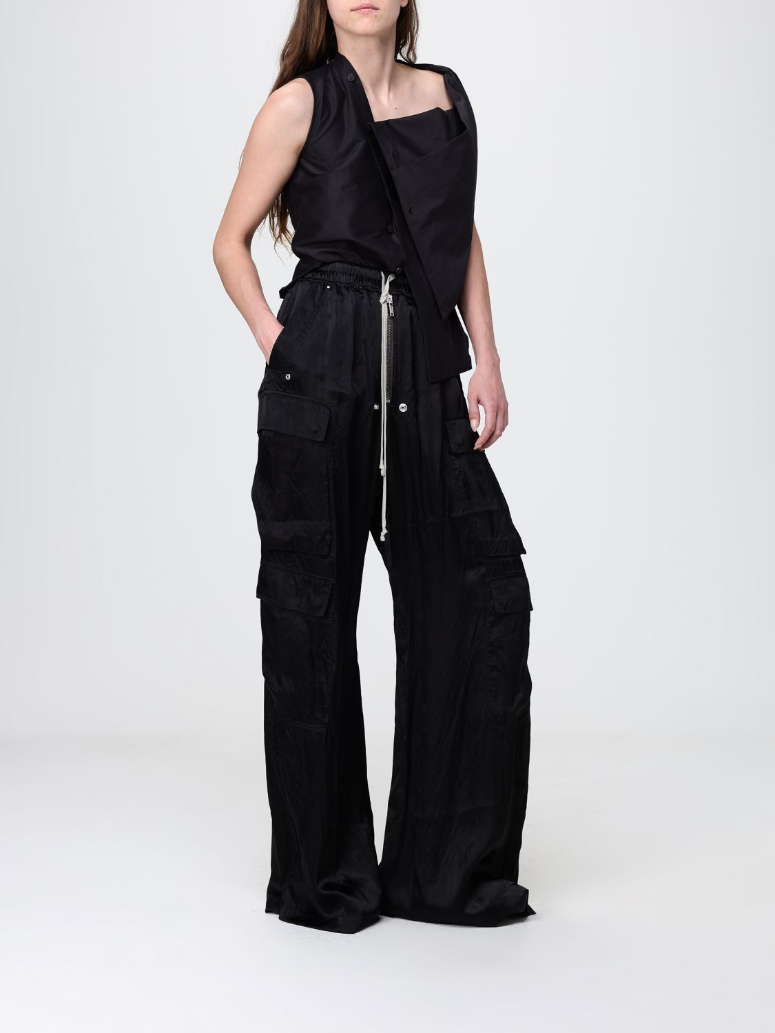 Pants Woman color Brown