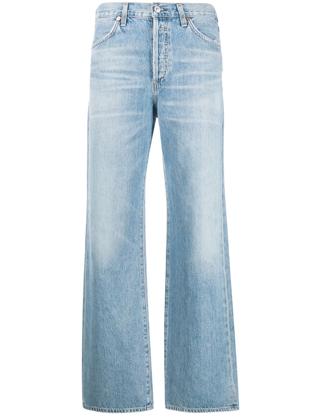 Annina High Rise Wide Leg Jeans in Tularosa