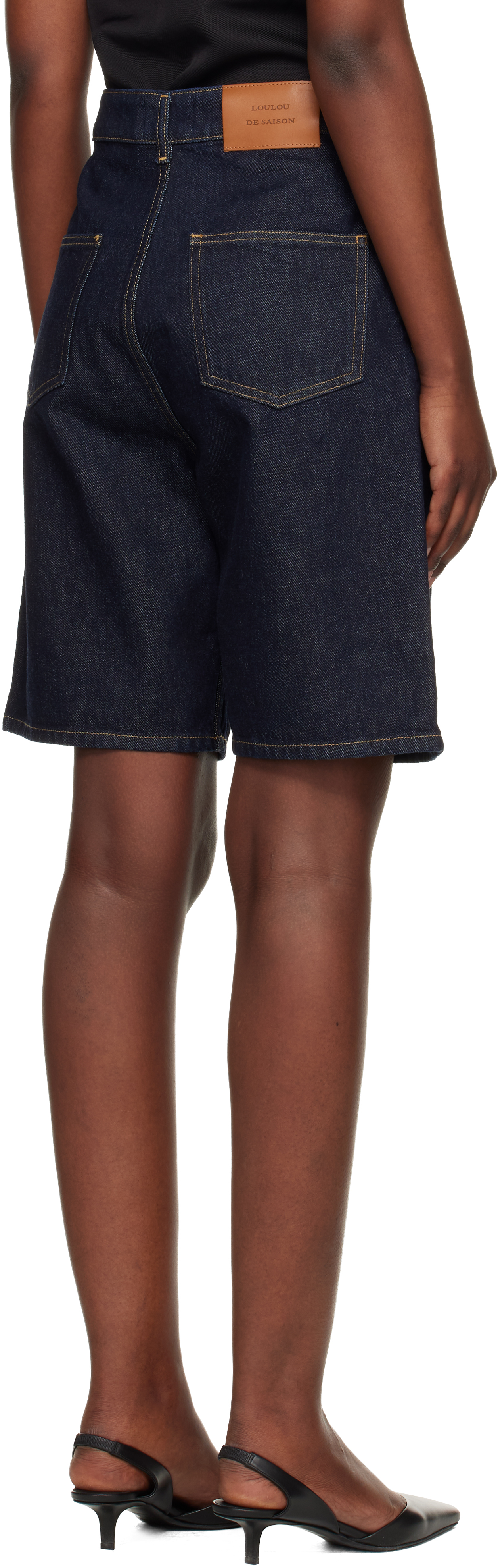 Blue Isu Lds Denim Shorts