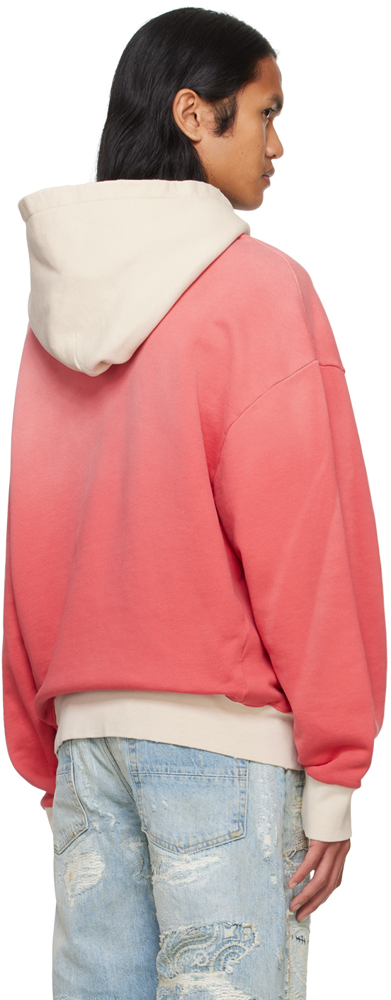 AMIRI Red 'Amiri' Vintage Oversized Hoodie
