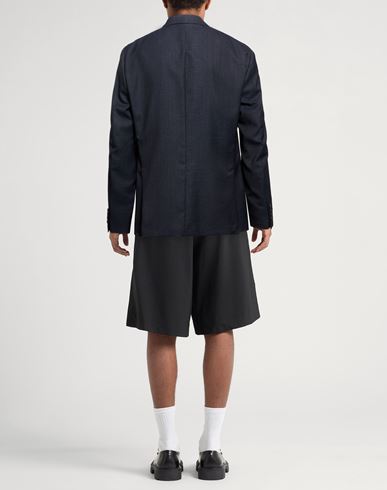 Man Blazer Midnight blue Size 46 Wool