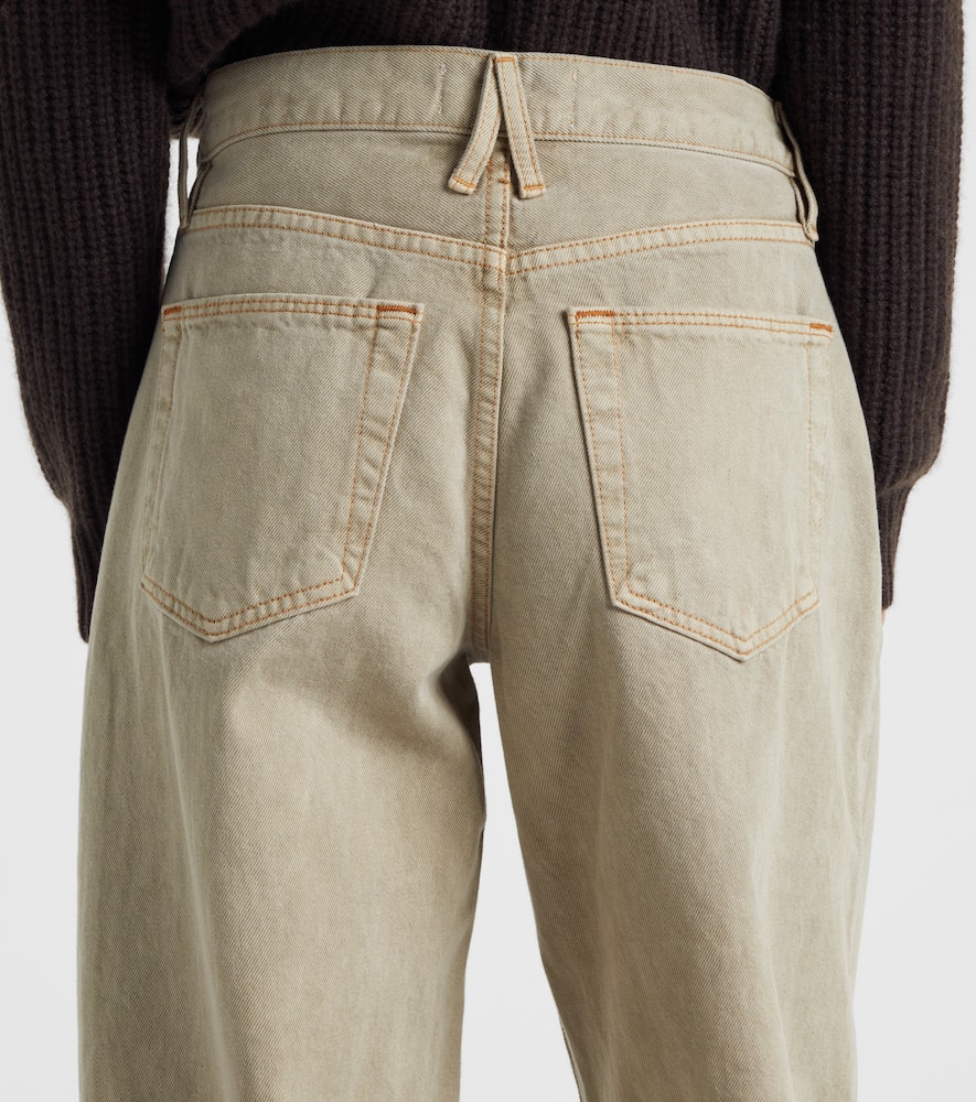 Tess high-rise wide-leg jeans