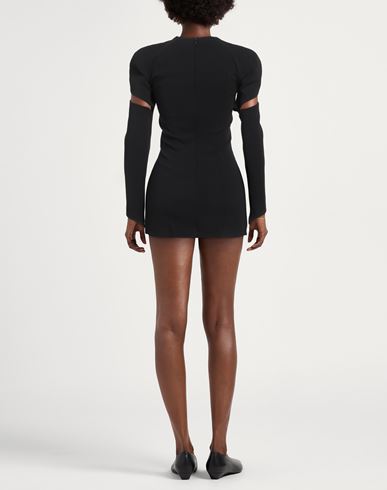 Mônot Woman Mini dress Black Size 0 Triacetate, Polyester