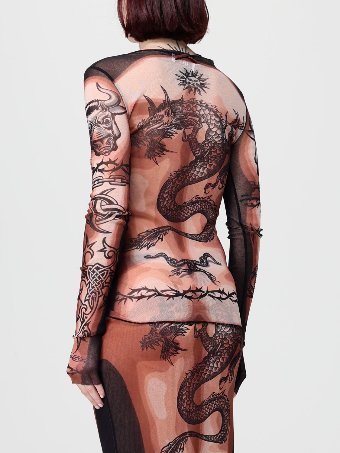 Top Woman color Nude