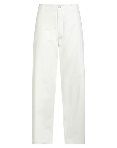 Man Jeans Off white Size 36 Cotton