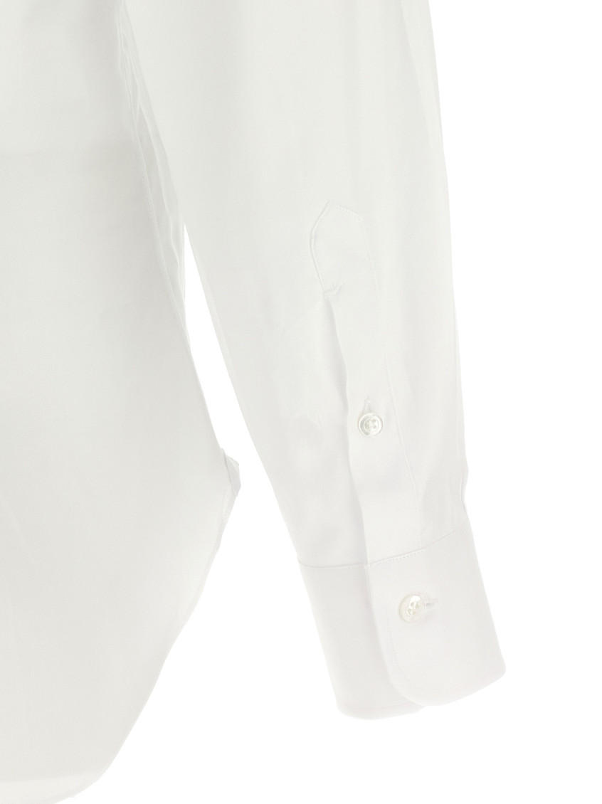 Barba - cotton shirt button down collar cuff