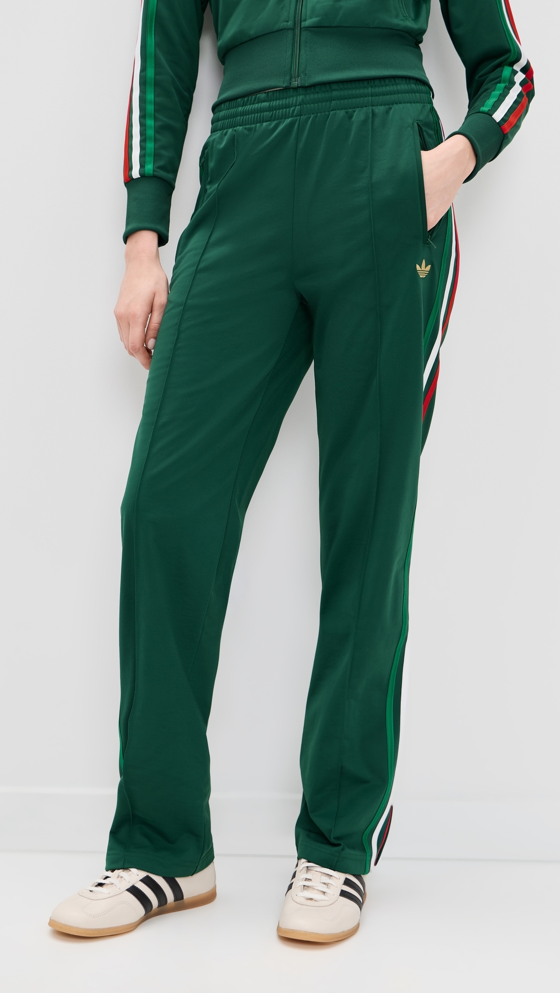 Firebird Classic Track Pants Team Dark Green/Bold Green/Wh