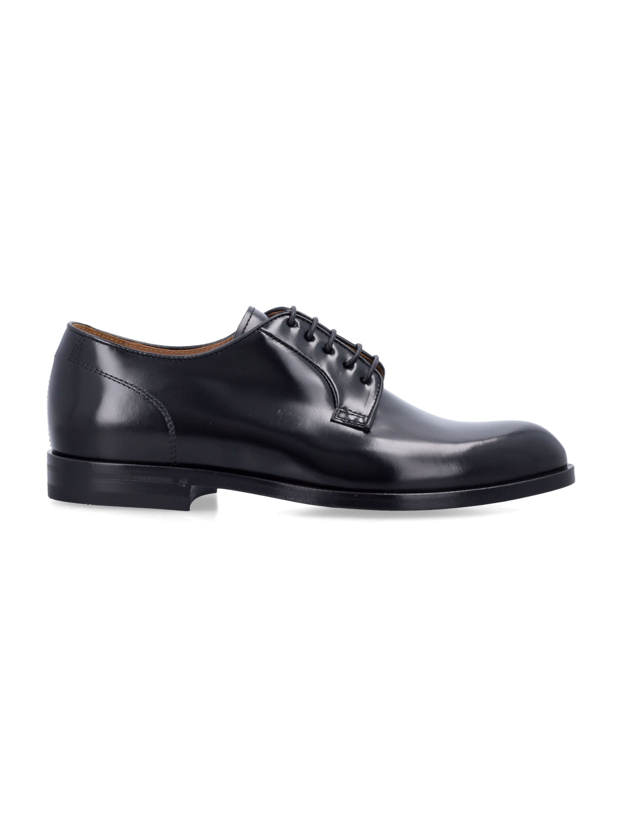 Polished Leather Derby Shoes