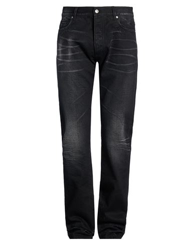Man Jeans Black Size 30 Cotton