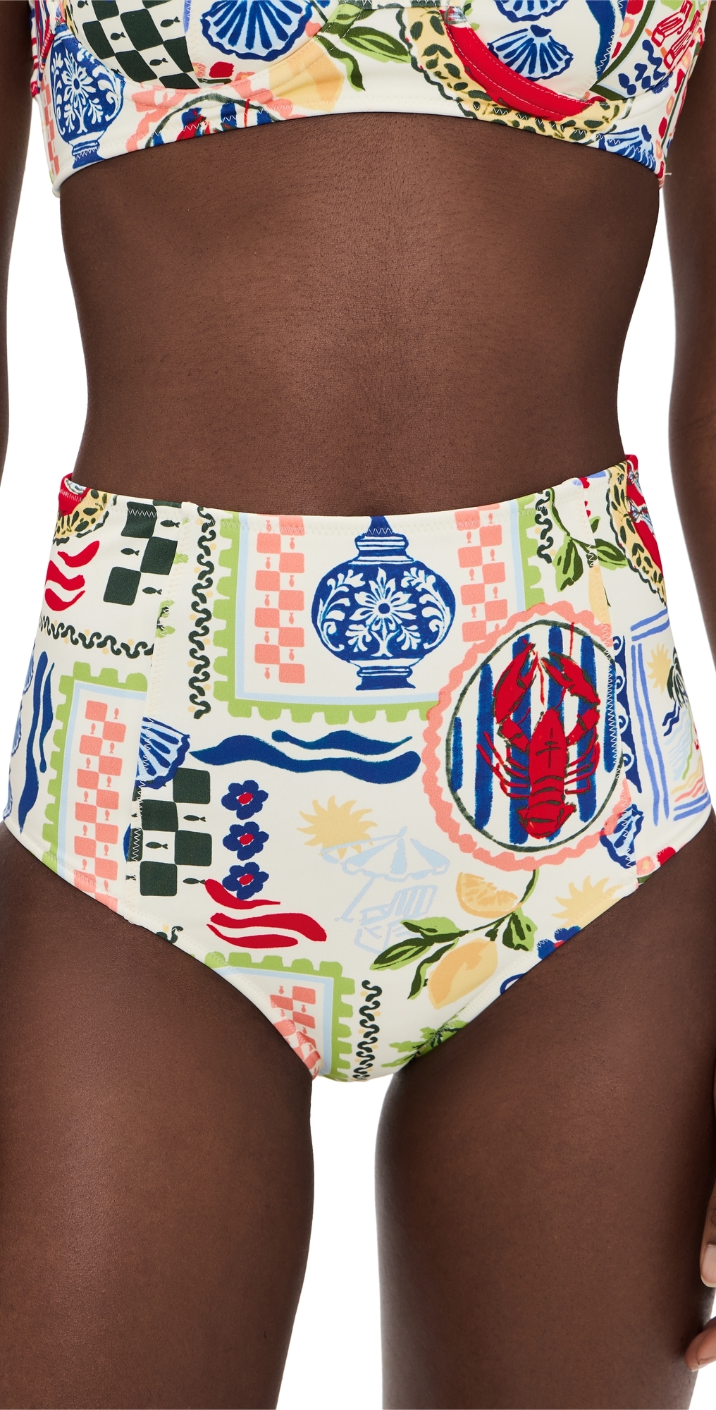 Swim Bikini Bottoms Coastal Conversation