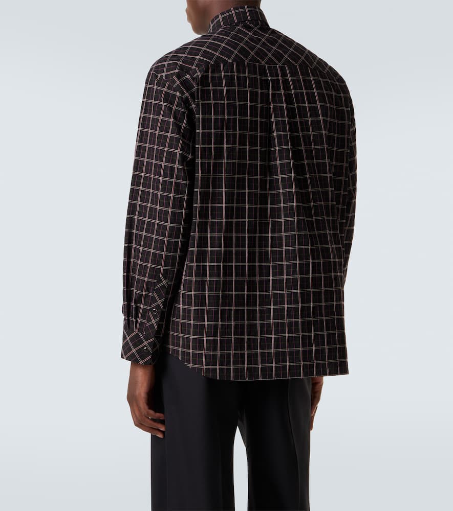 Checked cotton shirt