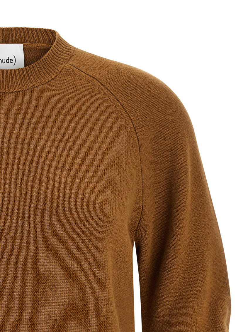 () Curved Sleeve Sweater