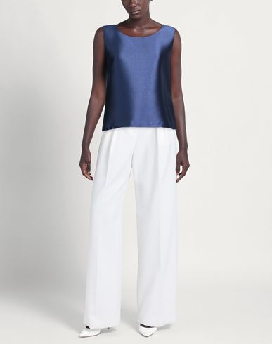 Woman Top Navy Size XS Polyester