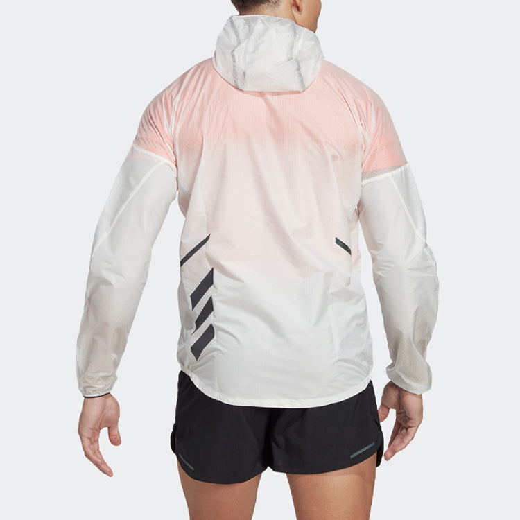 Terrex Agravic Windweave Trail Running Windbreaker Jacket 'White'