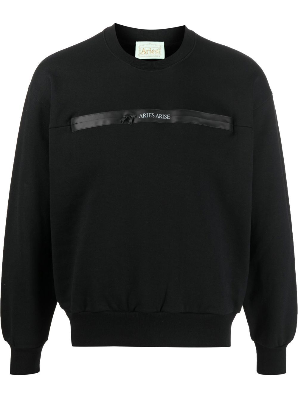 Logo-print sweatshirt - Black