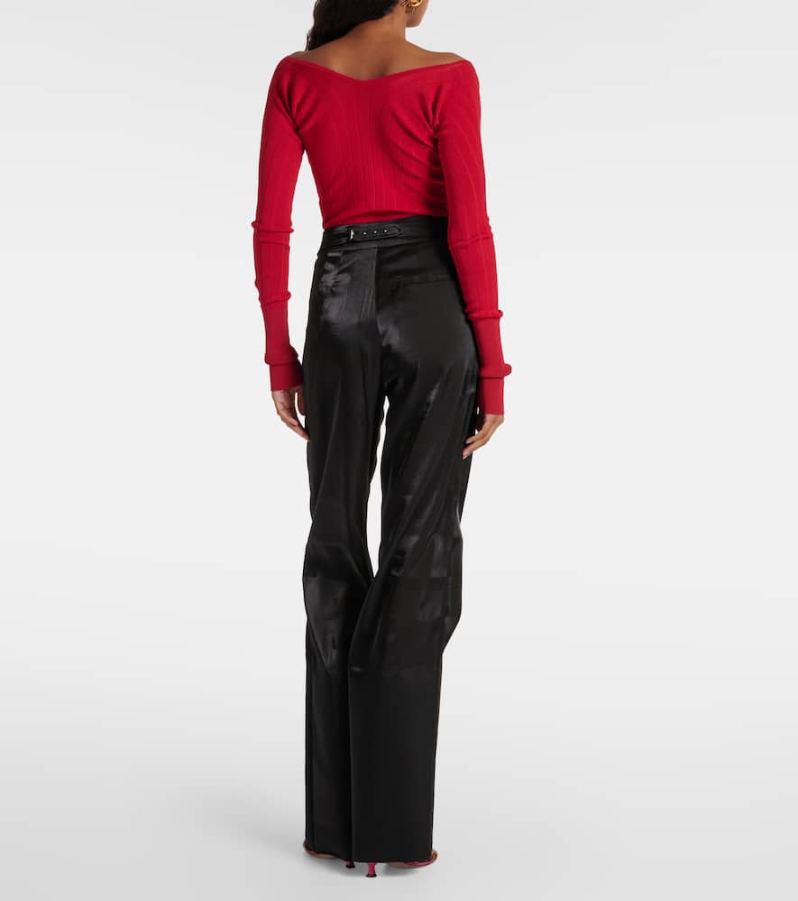 Le Pantalon Cubo wide-leg pants
