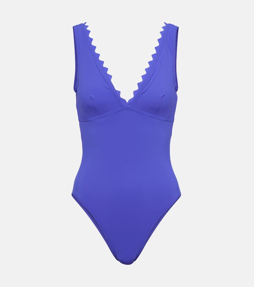 Scalloped swimsuit