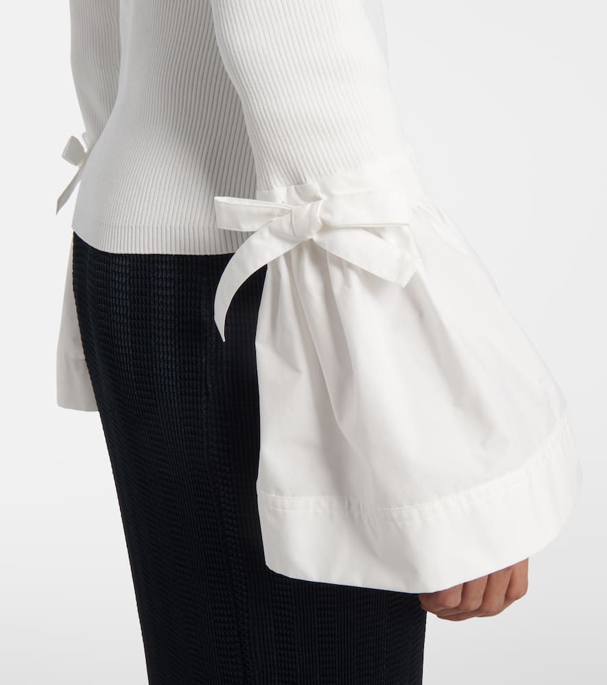 Agata ruffled top