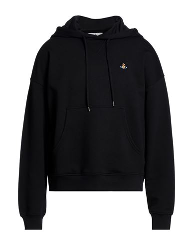 Man Sweatshirt Black Size L Organic cotton