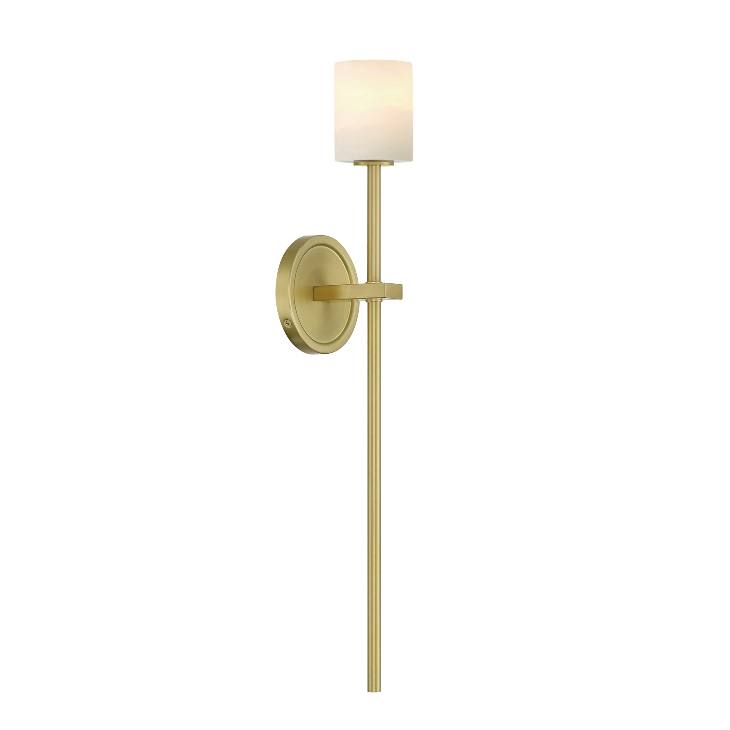 Soft Brass LED Wall Sconce from the Aragon Collection
