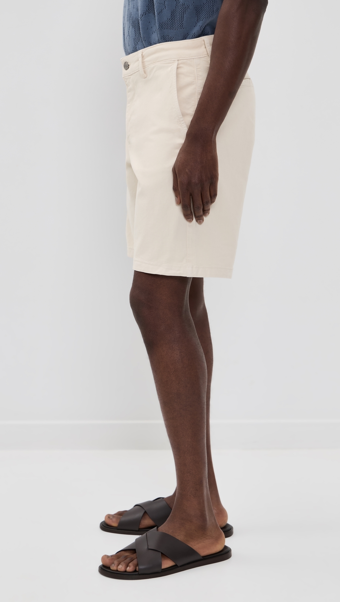 Aden Chino Shorts 9 Ivory