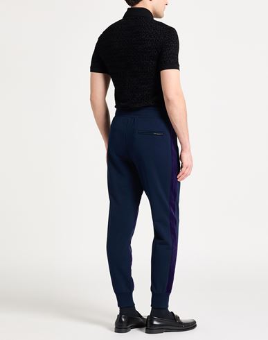 Man Pants Midnight blue Size 28 Cotton, Polyester