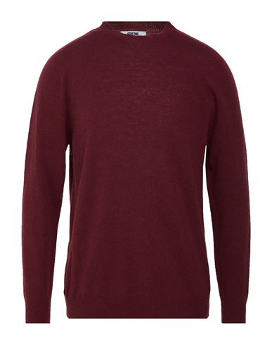Man Sweater Burgundy Size 42 Virgin Wool