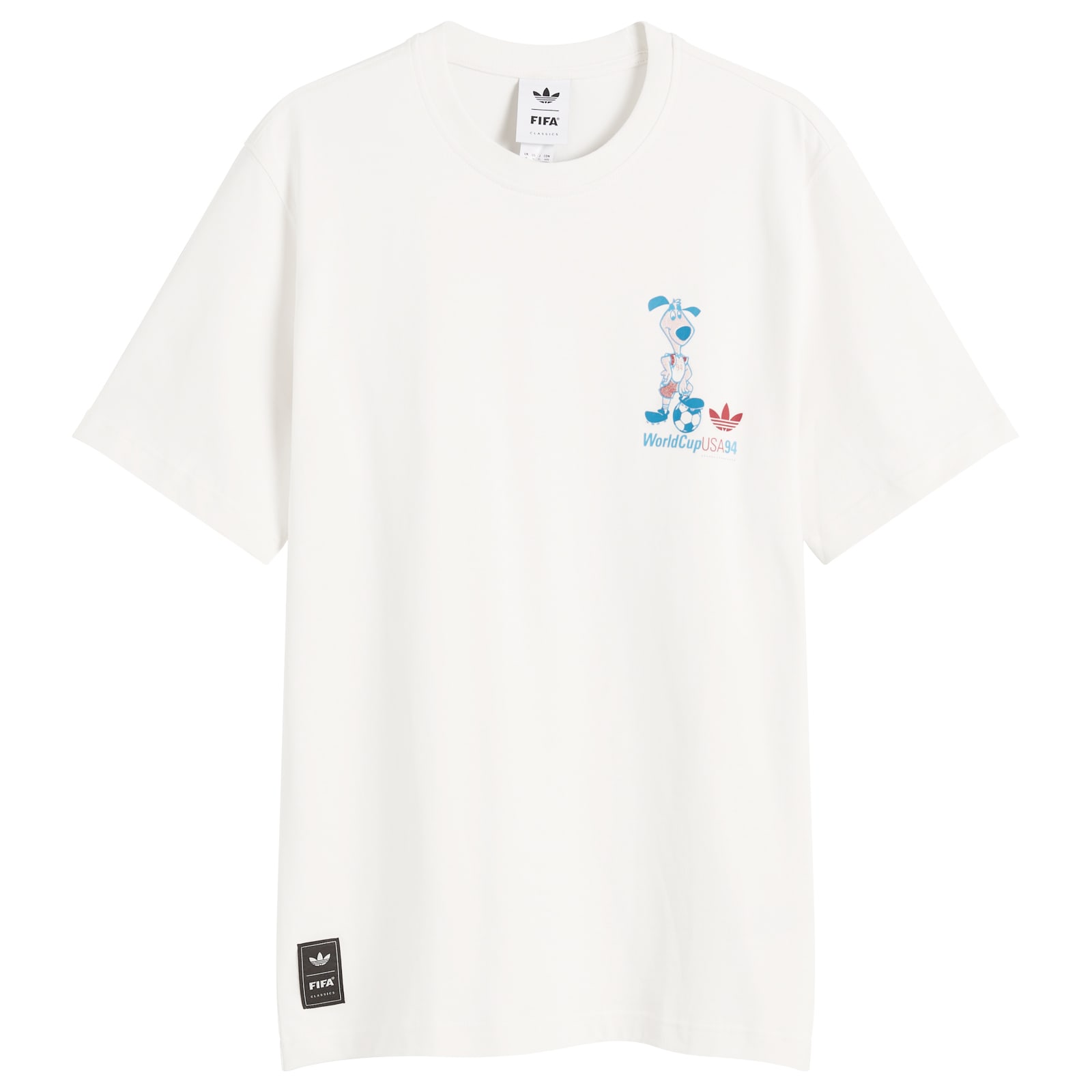 Men's Mascot T-Shirt in Cloud White