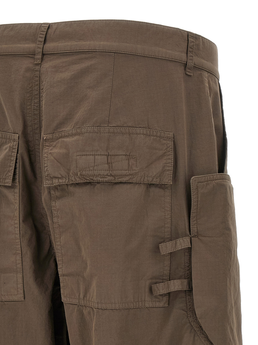 Brown Regular Cargos Pants