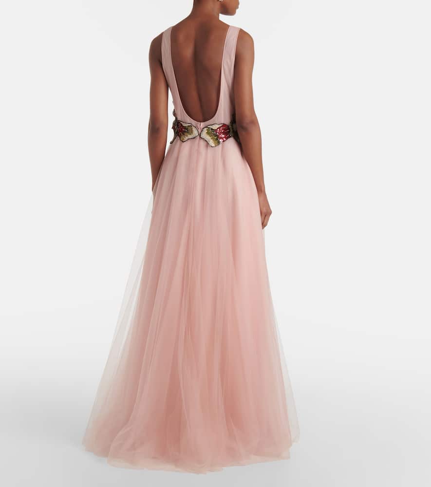 Arion sequined tulle gown