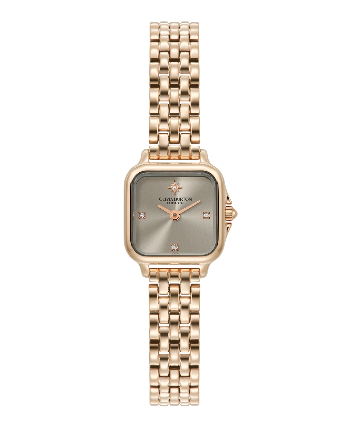 Women's Grosvenor Mini Rose Gold Tone Bracelet Watch, 20mm - Rose Gold
