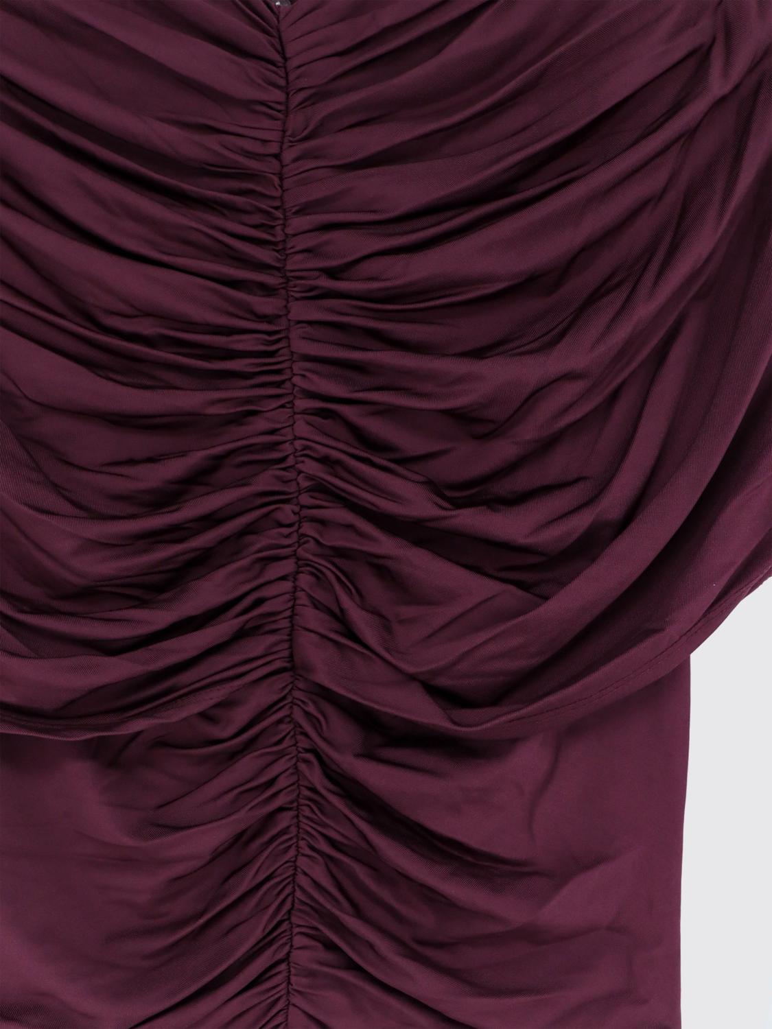 Skirt Woman color Burgundy