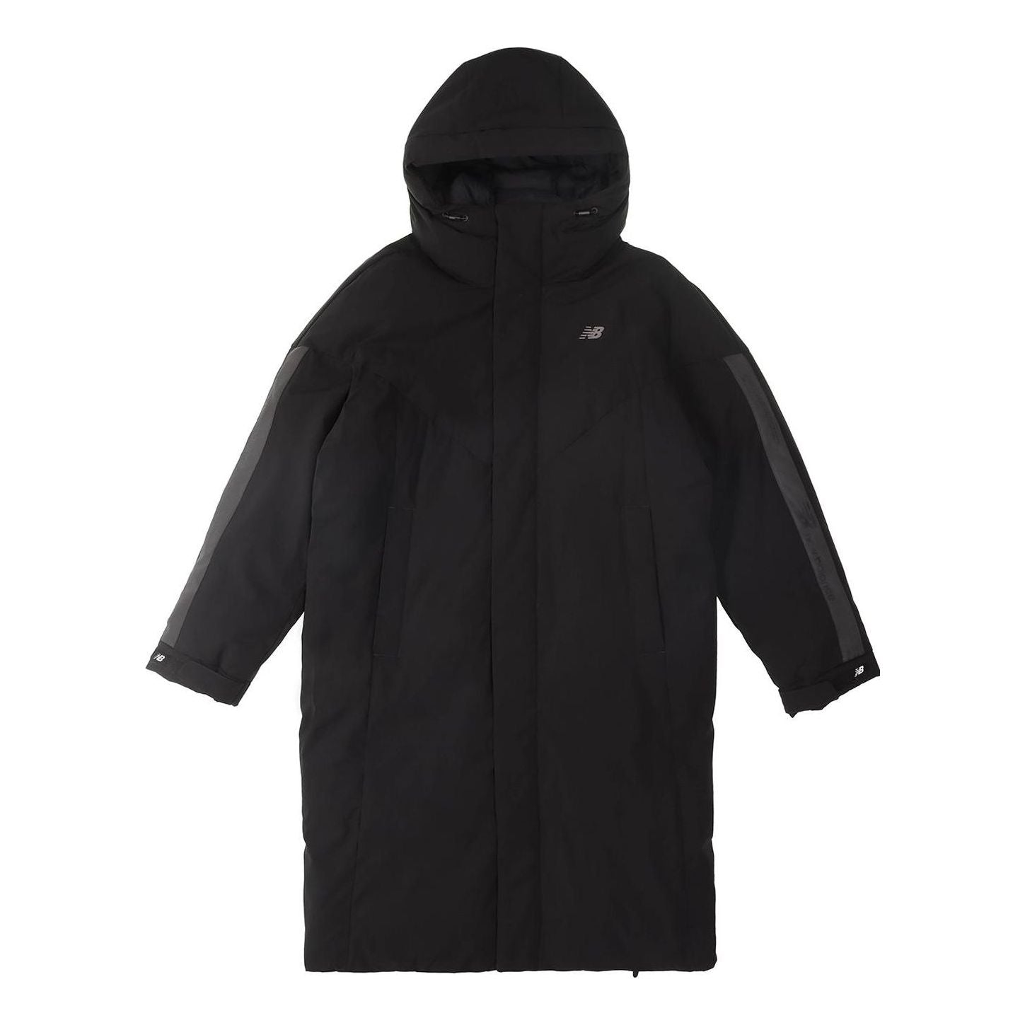 Street Style Long Down Jacket 'Black'