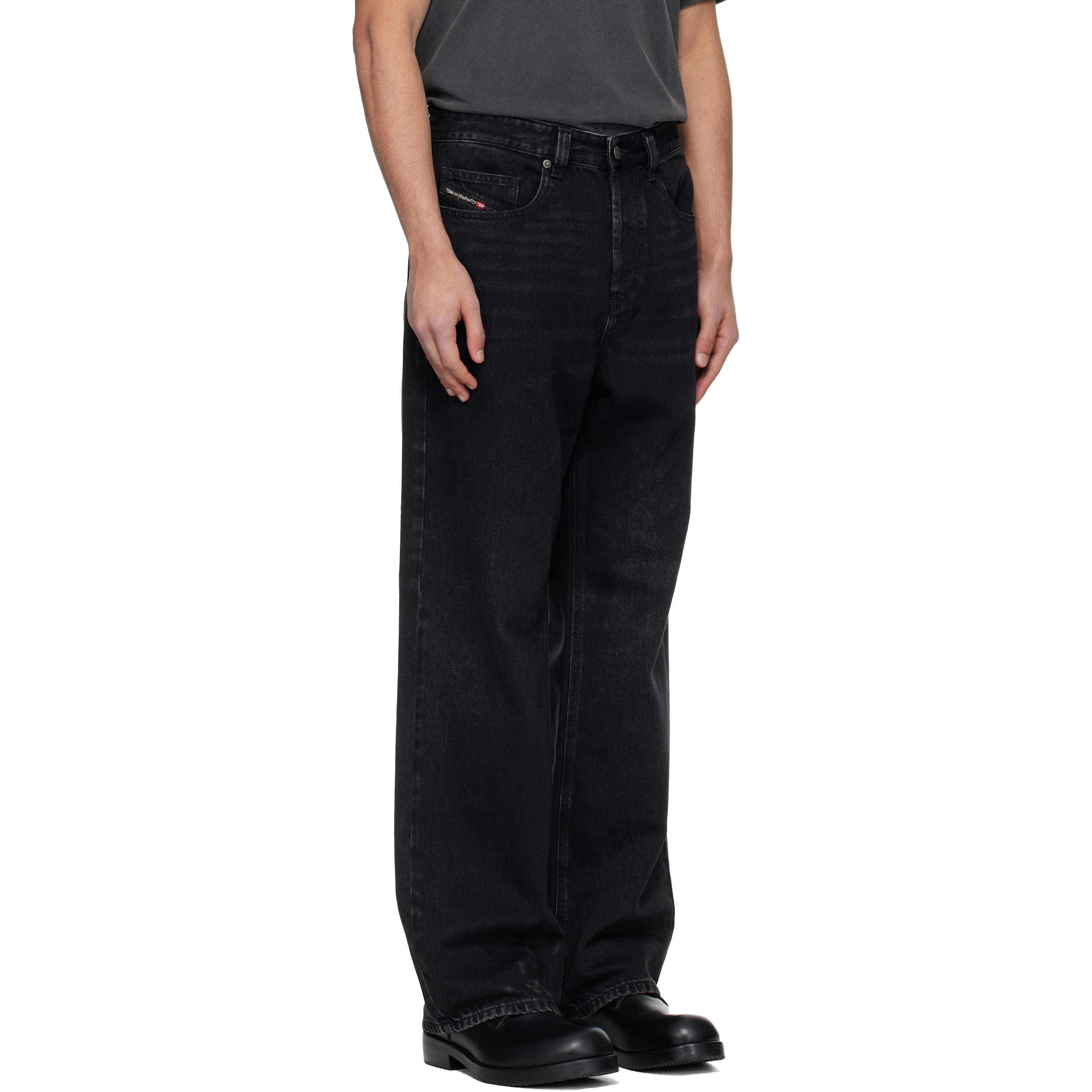 Black Relaxed 2001 D-Macro 09P09 Jeans