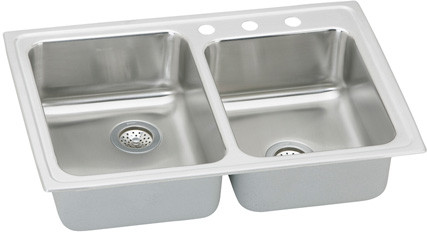 Elkay Pacemaker Collection Drop-In Stainless Steel Sink PSR