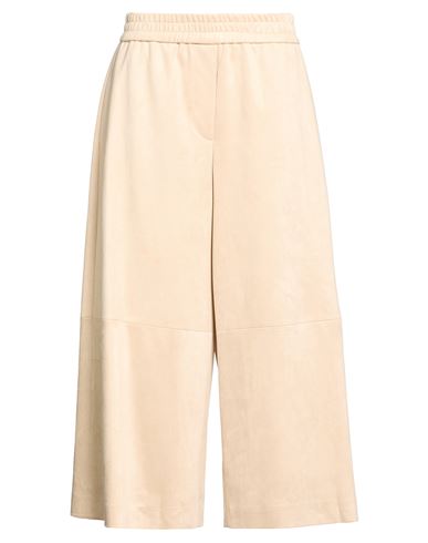 Woman Pants Beige Size 6 Polyester, Elastane, Acetate