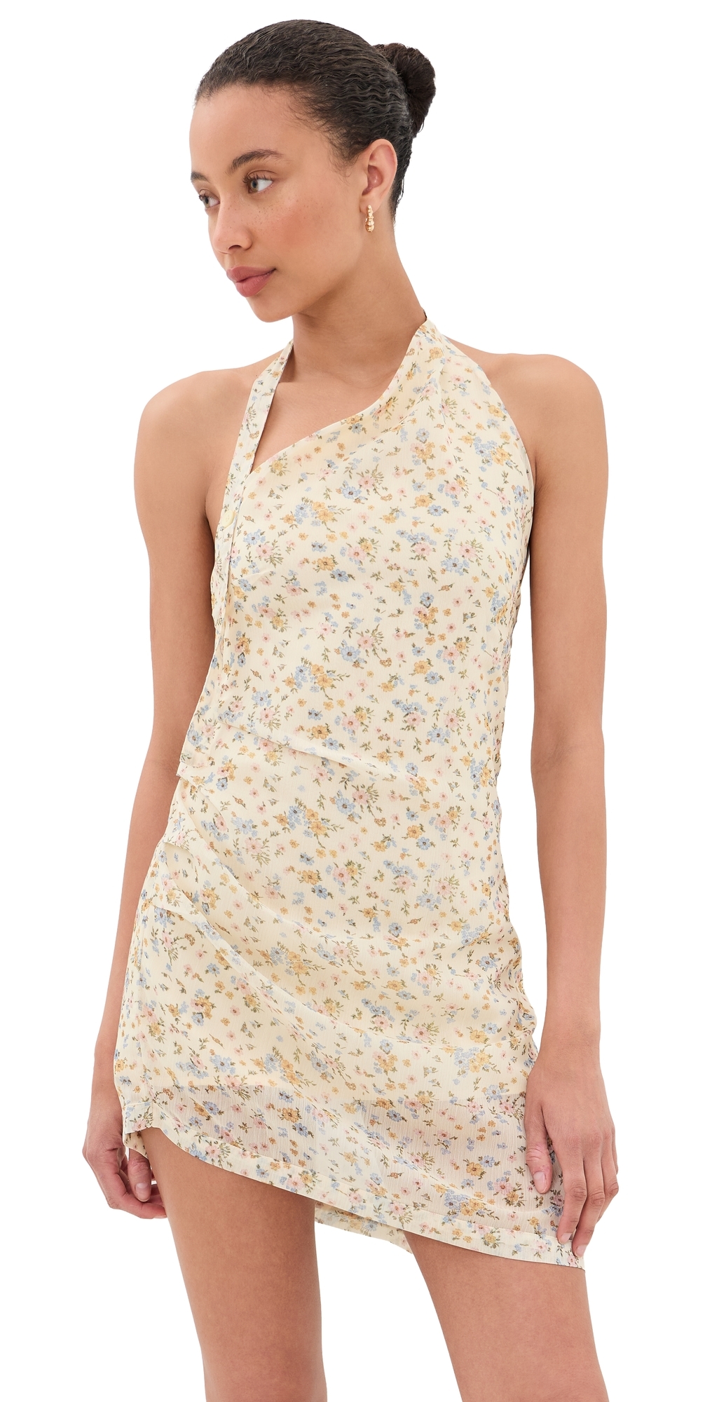 Moonlight Mini Dress Beige