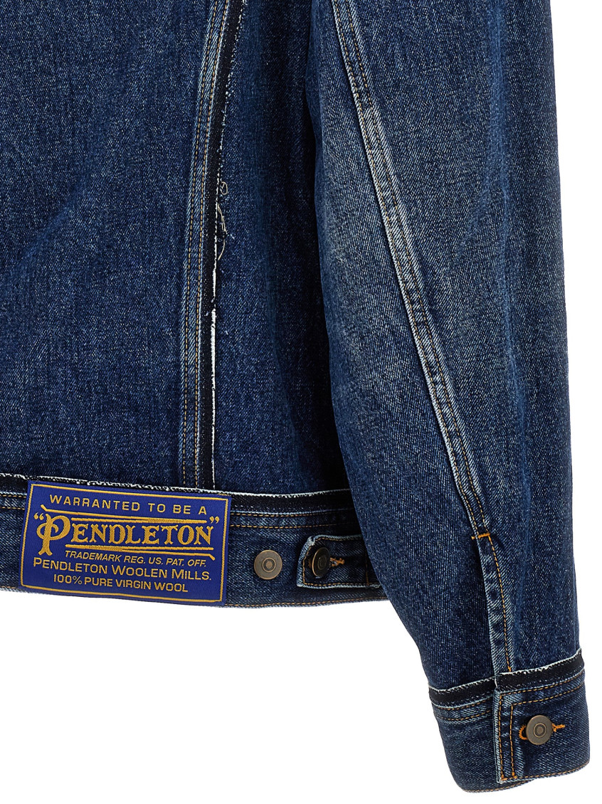 Denim Jacket With A Vintage Effect